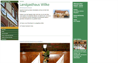 Desktop Screenshot of landgasthaus-willke.de